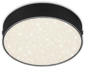 Briloner 7072-415 - Plafoniera LED STAR SKY LED/11W/230V diametro 15 cm nero