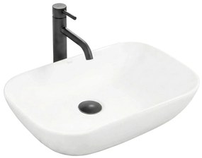 Lavabo da appoggio Rea Claudia 9447 White