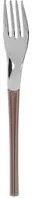 Forchetta nocciola Iris Eme in acciaio inox