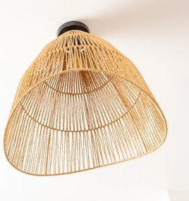 Brilagi - Plafoniera LED a montaggio superficiale CERIA BOHO 1xE27/40W/230V ø 70 cm marrone