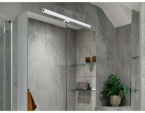 Illuminazione LED per specchio da bagno LED/12W/230V 59,5 cm IP44 cromo lucido