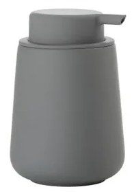 Dispenser di sapone in porcellana grigia 250 ml Nova - Zone