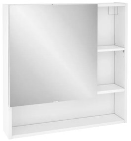 Pensile bagno Easy bianco in truciolare SENSEA, 1 anta apertura da sinistra P 16.3 x L 70 x H 70 cm