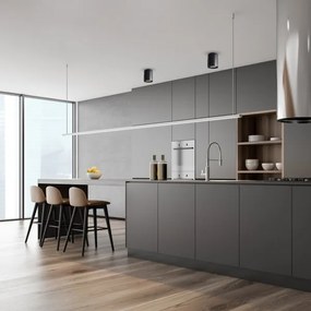 Faretto BIMA 1xGU10/25W/230V tondo nero