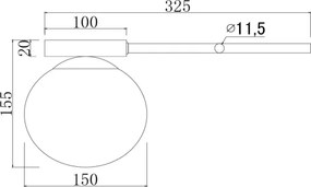 Ondaluce - Applique JEWEL 1xE14/10W/230V dorato/bianco