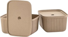 Set di 2 cestini 32x23x20,5 cm Pulp - Zone