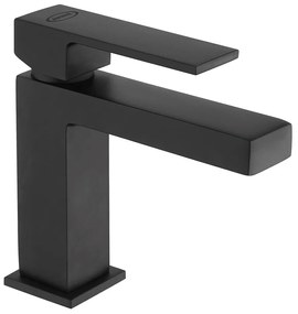 Miscelatore lavabo nero opaco Jacuzzi Rubinetteria modello Twinkle per piletta click clack