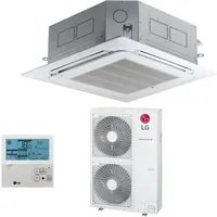 Climatizzatore Condizionatore LG Cassetta a 4 Vie Inverter 36000 Btu UT36F R-32 Wi-Fi Optional con Comando a Filo e Pannello Incluso - Novit