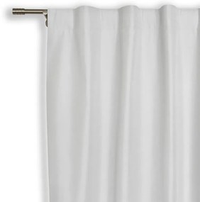 Tenda Night 00 bianco, passanti nascosti 140x300 cm