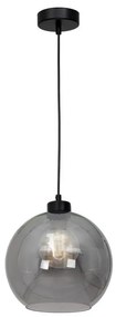 Lampadario su filo SOFIA 1xE27/60W/230V nero