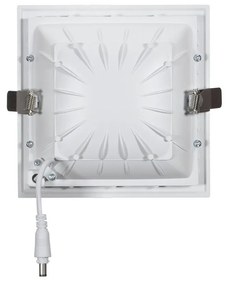 Faro LED da incasso Quadrato Luce INDIRETTA 12W Foro 130x130mm Colore Bianco Naturale 4.000K