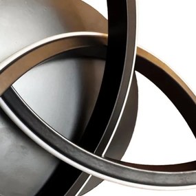 Plafoniera LED dimmerabile LED/70W/230V 3000-6500K nero + telecomando