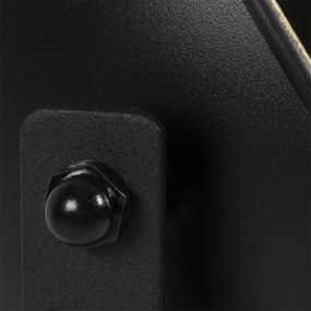 Lampada da tavolo nera con oro 63,3 cm treppiede regolabile - Magnax