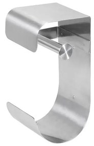 Portarotolo per carta 12,5x26 cm acciaio inossidabile/argento