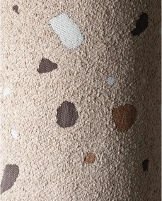 Pouf a sacco per bambini marrone chiaro con rivestimento in bouclé e ciniglia Terrazzo Chair – Wigiwama