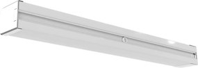 Lampada LED da Specchio 15W 60cm Cromata IP54 - con Interruttore Colore Bianco Naturale 4.000K