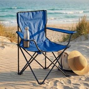 Poltrona da spiaggia colorazione casuale cm 82 x 51 x 81 h