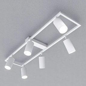 Plafoniera con 6xGU10/30W/230V bianca