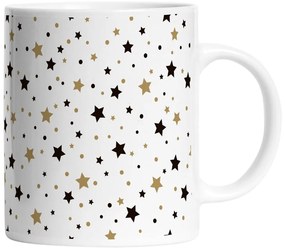 Tazza in ceramica bianca con motivo natalizio 330 ml - Butter Kings