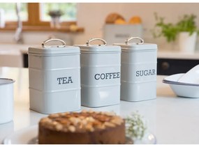 Barattolo da zucchero in latta grigia Nostalgia Living Nostalgia - Kitchen Craft