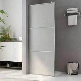 Parete Per Doccia Walk-in İn Vetro Smerigliato Esg 115x195 Cm /
