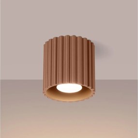 Brilagi - Faretto SFERA 1xGU10/10W/230V Ø 10 cm marrone