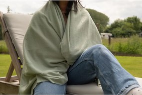 Coperta verde in vello 130x160 cm Riso – Tiseco Home Studio