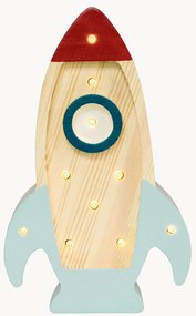 Lampada a LED per cameretta dei bambini fatta a mano con funzione timer e telecomando Diplodocus Space, luce regolabile