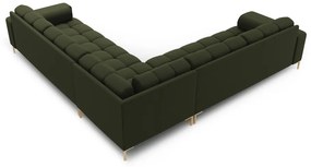 Divano verde ad angolo variabile Bali - Cosmopolitan Design