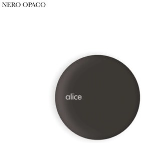 Piletta Sifonata Per Piatto Doccia Alice Ceramica "Form" Nero Opaco