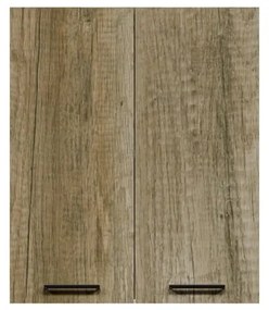 Pensile bagno rovere primitivo COLAVENE, 2 ante P 24 x L 60 x H 70 cm