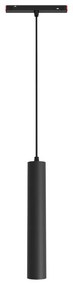 Lampada a Sospensione 10W Magnetica CCT CRI92 Nera Colore Bianco Variabile CCT