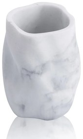 Bicchiere per spazzolino da denti in marmo Marmo - Tomasucci