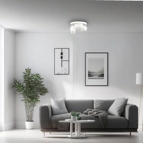 Plafoniera LED VASO LED/12W/230V diametro 42 cm bianco