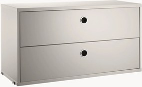 Cassettiera String System, larg. 78 x prof. 30 cm