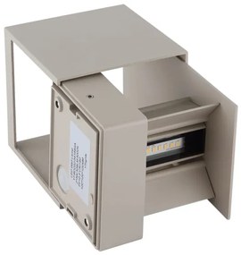 Globo 34168SA - Applique da esterno LED VERONIKA 2xLED/3W/230V IP54