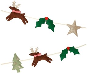 Ghirlanda con motivo natalizio Festive Icon - Meri Meri