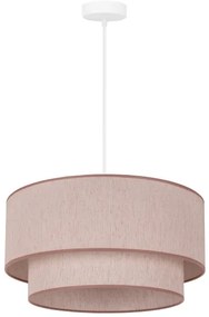 Duolla - Lampadario a sospensione con filo BOHO 1xE27/40W/230V diametro 45 cm beige