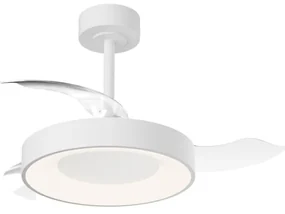 Ventilatore da soffitto NISEKO trasparente, D. 40 cm MANTRA