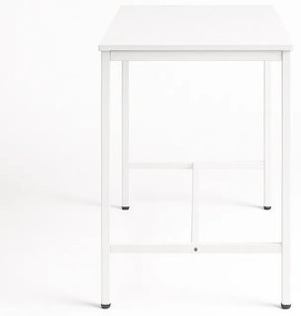 Tavolo Biro Alto Rettangolare - Bianco