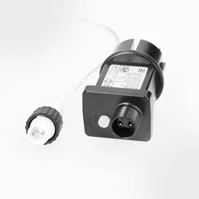 Brilagi - Catena luminosa natalizia da esterno 200xLED/8 funzioni 13m IP44 bianco freddo