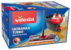 Set secchio e mop in microfibra Ultramax Turbo 2in1 Ultramax Turbo - Vileda