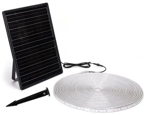 Aigostar - LED RGB Striscia solare dimmerabile LED/20W/3,2V 20 m IP65 + +TC