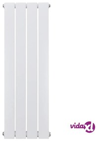 vidaXL Termosifone Radiatore Bianco 311mm x 900mm