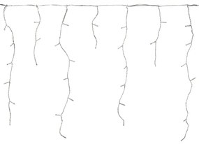 Nedis CLLC180C - Tenda LED Natale 180 LED/7 funzioni 10,9m IP44 bianco freddo