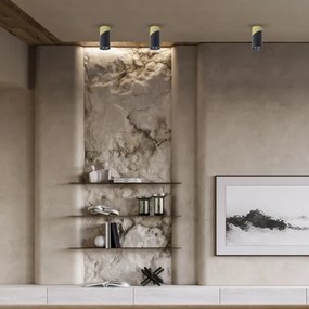 Faretto NEO 1xGU10/8W/230V nero/oro