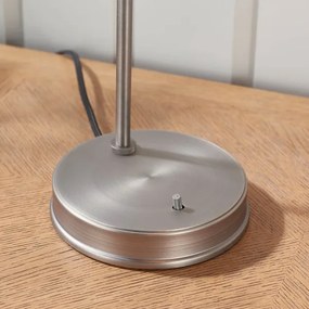 Endon 91740 - Lampada da tavolo HANSEN 1xE14/40W/230V cromo opaco