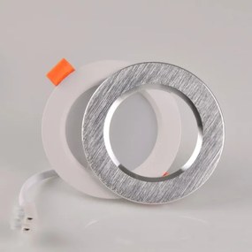 Luce LED da incasso ZOE LED/4,8W/230V argento
