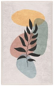 Tappeto color crema lavabile 80x150 cm Illustrated Autumn – Mila Home