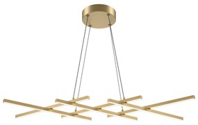 Maytoni | Halo Lampada a soffitto / plafoniera Modern Ottone